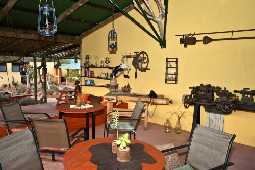 Namtib Desert Lodge eetgelegenheid